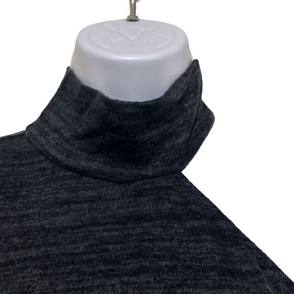 Revolve n:philanthropy Electra Mini Dress Charcoal One Shoulder High Neck XS NWT - Picture 5 of 15